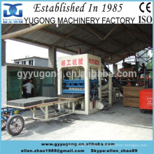 Yugong cimento / concreto / fly tijolo tijolo máquina para venda nos EUA